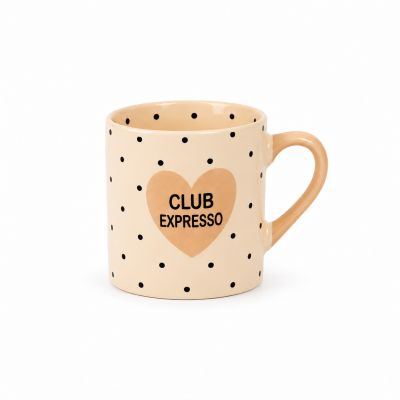 Tazza in porcellana "Club Espresso" - 150 ml Adorabile